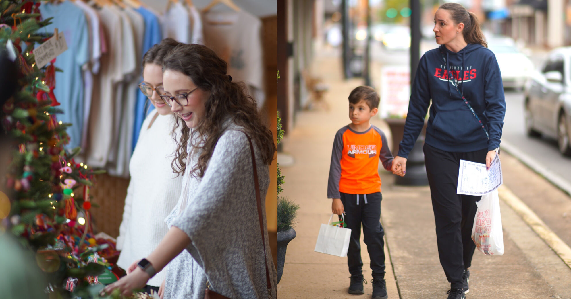 Holiday shopping season gets underway with open house events